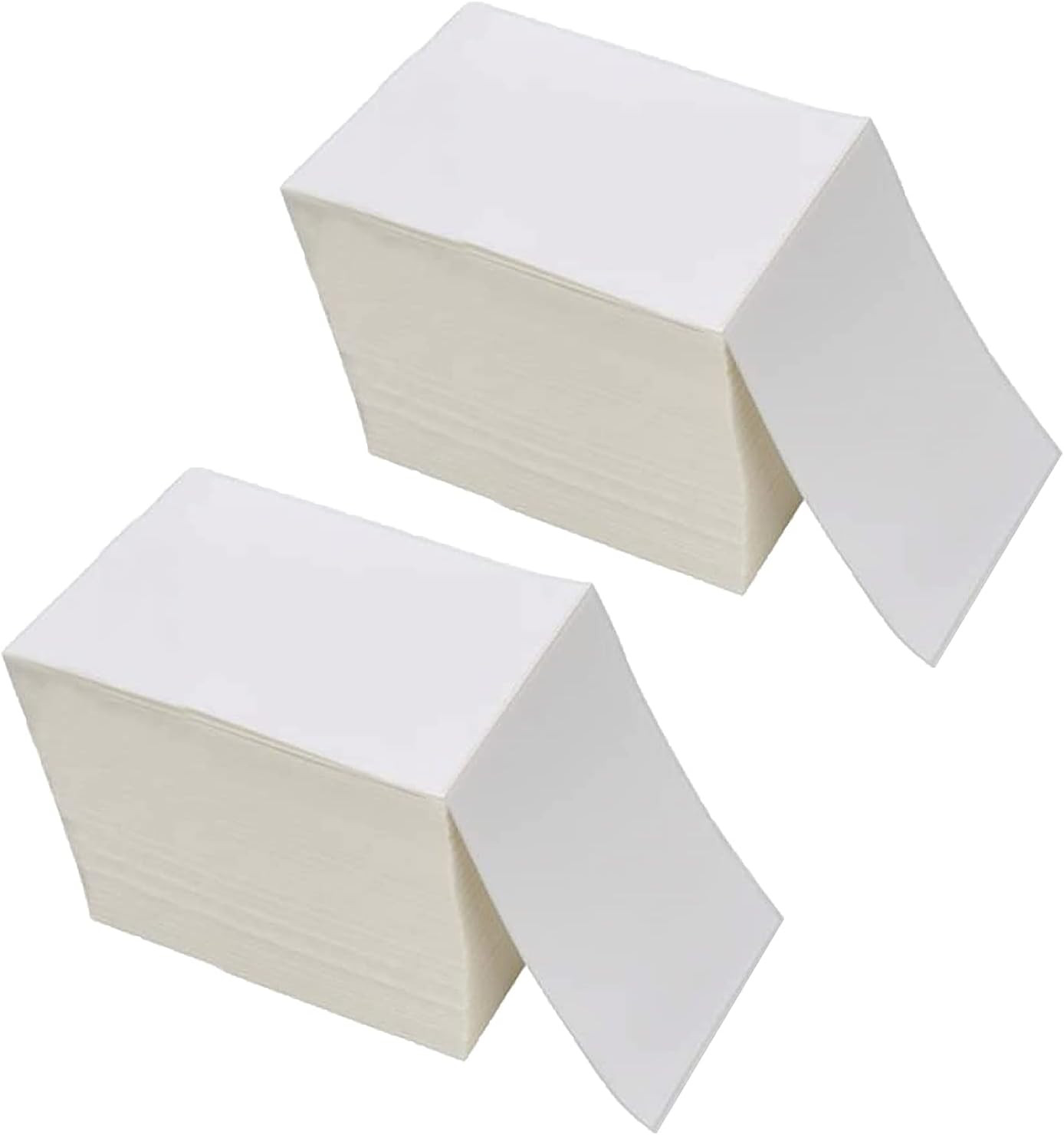 Fanfold 4 X 6 Direct Thermal Labels White Perforated Shipping Labels, 1000 La…