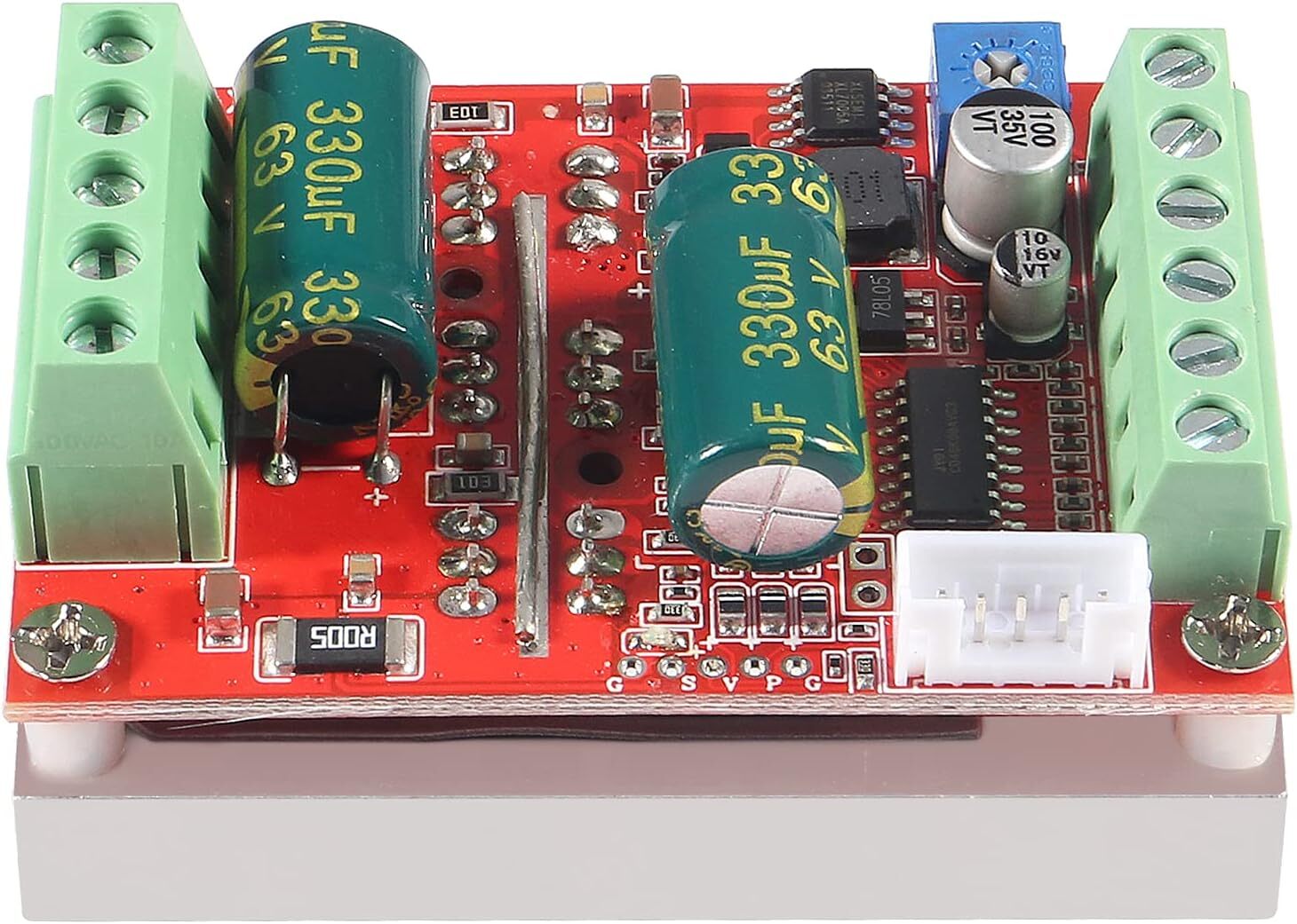 2PC DC 6-60V 400W BLDC 3 Phase Brushless Motor Controller PWM Hall Motor Control