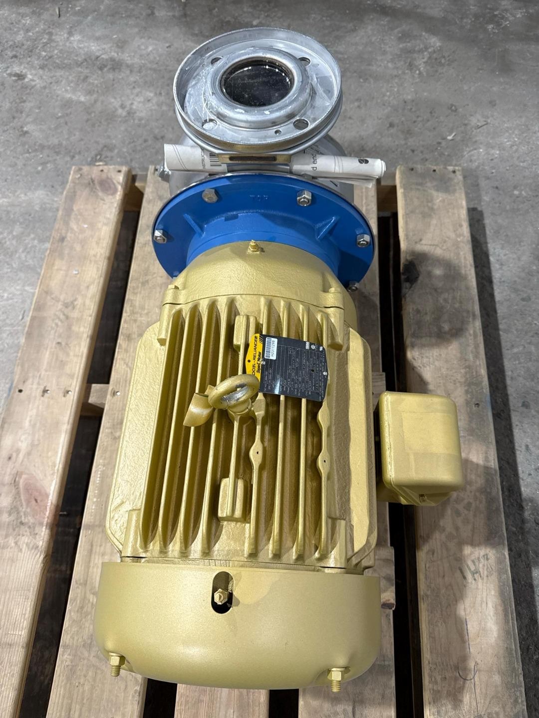 GOULDS 3-SH Stainless End Suction Pump, ESHF/C 3X4X8, 03SH08K6, 20HP, 6″ Imp.