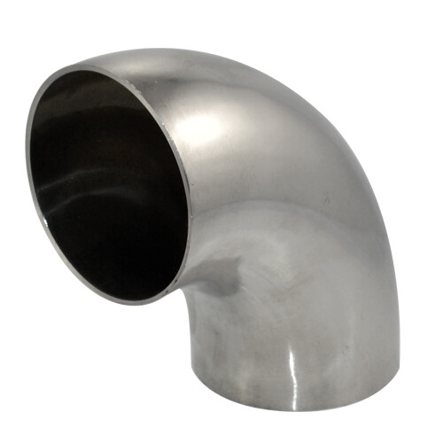 3 inch 3″ 76mm Sanitary Weld Elbow Pipe Fitting 90 Degree SS 316 brew US Stock