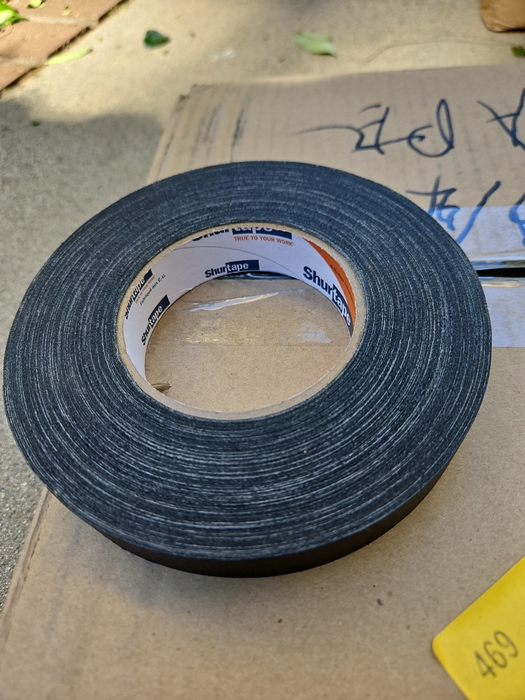 Shurtape General Purpose Gaffers Tape (P-665): 3/4″ x 55 yds. (Black)