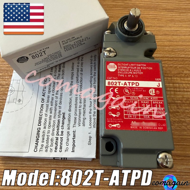 802TATPD For Allen Bradley Oil Tight Limit Switch 802T-ATPD 802T ATPD