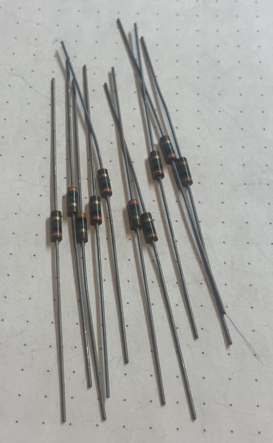 3 MΩ, 1/4 Watt, 5%, Allen Bradley Brand, Carbon Composite Resistor, 5 Each