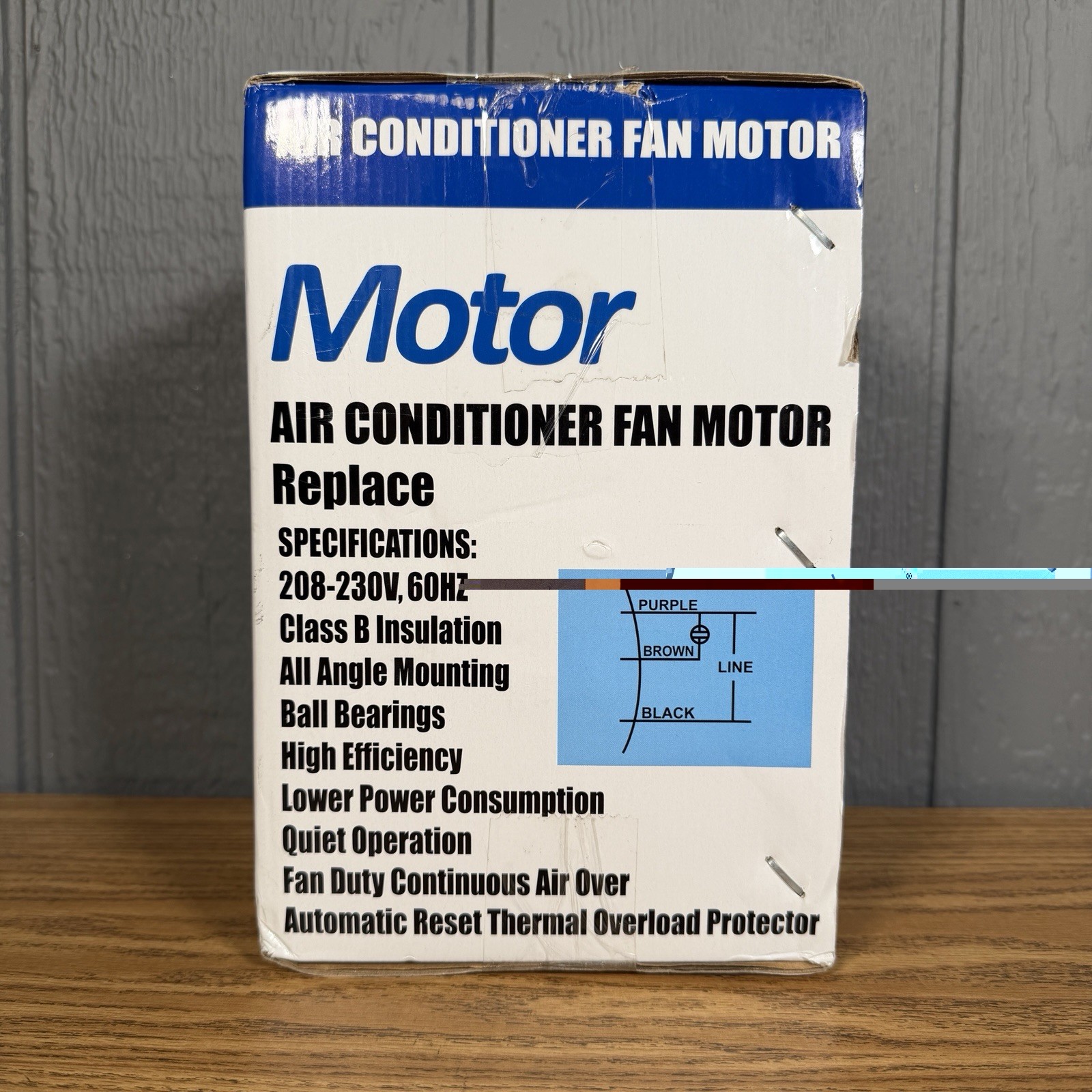 B13400251S Goodman Air Conditioner Condenser Fan Motor Replace 5KCP29ECA033S