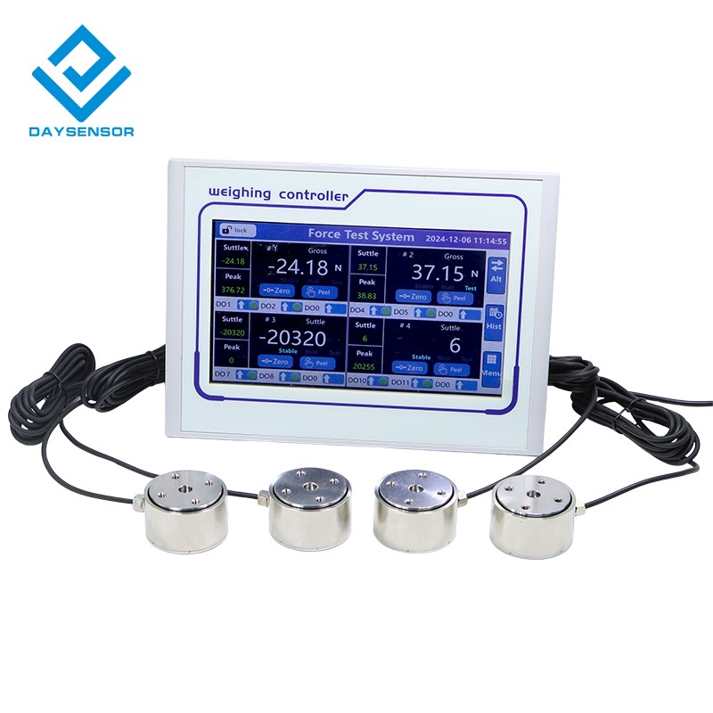 DAYSENSOR 4 Column Load Cell Sensor withl Instrument Indicataor,Accurate Reading