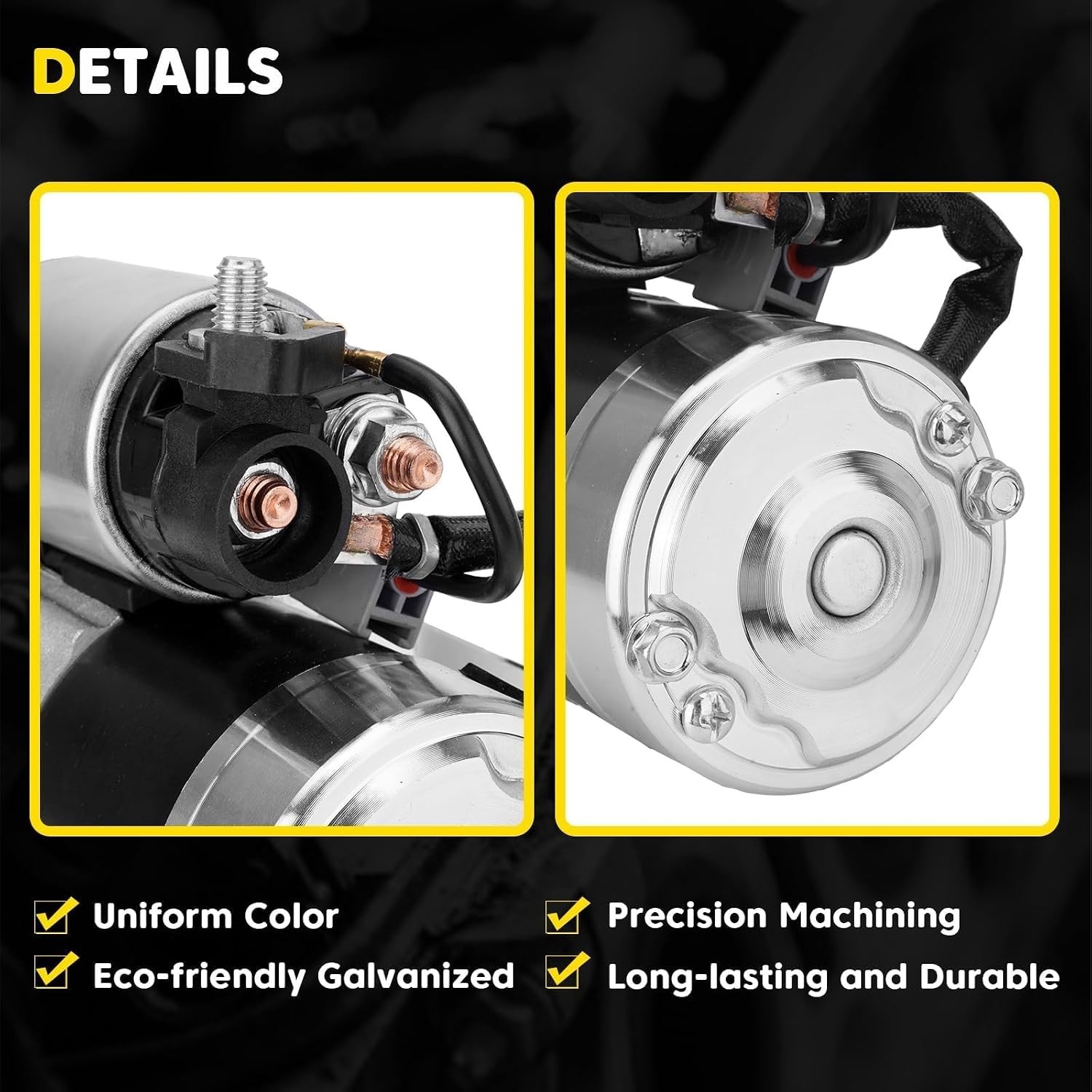 Starter Motor Compatible with 2010-2013 Mazda 3 2012-2013 Mazda 5 2011-2013