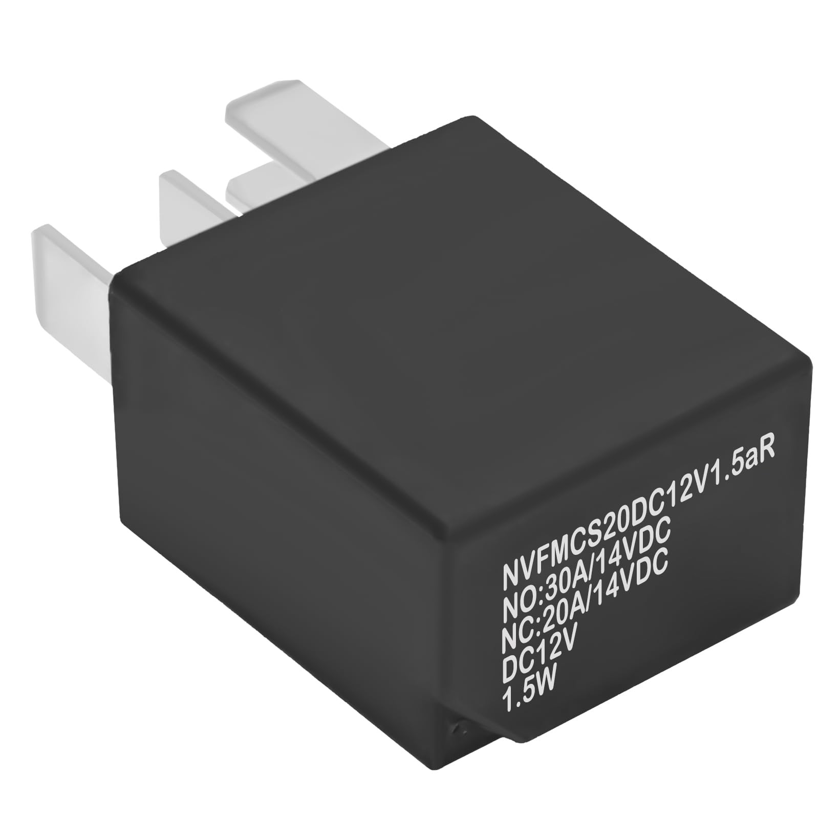 Relay NVFMCS20DC12V1.5aR Pack of 2 12VDC 5Pin Automotive Power Relay