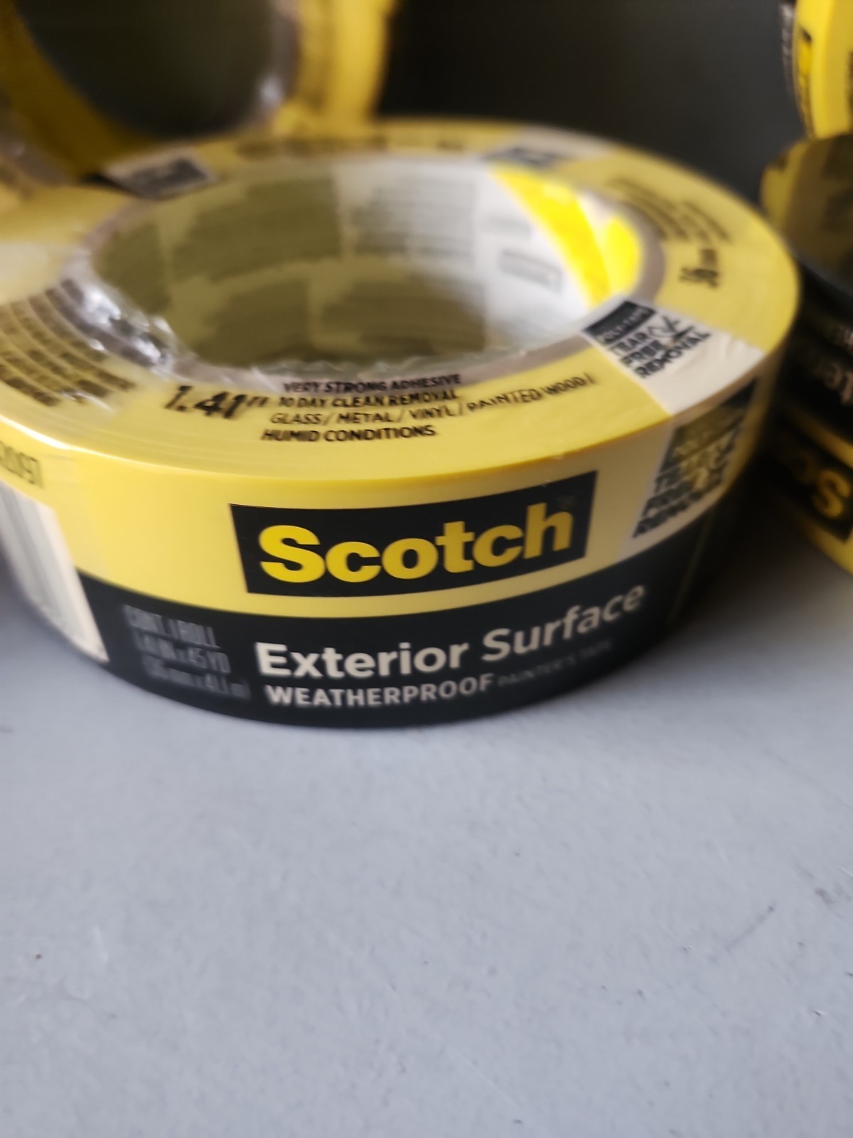 4 Scotch Exterior Painter’s Tape Waterproof Masking Tape For Exterior Surfaces