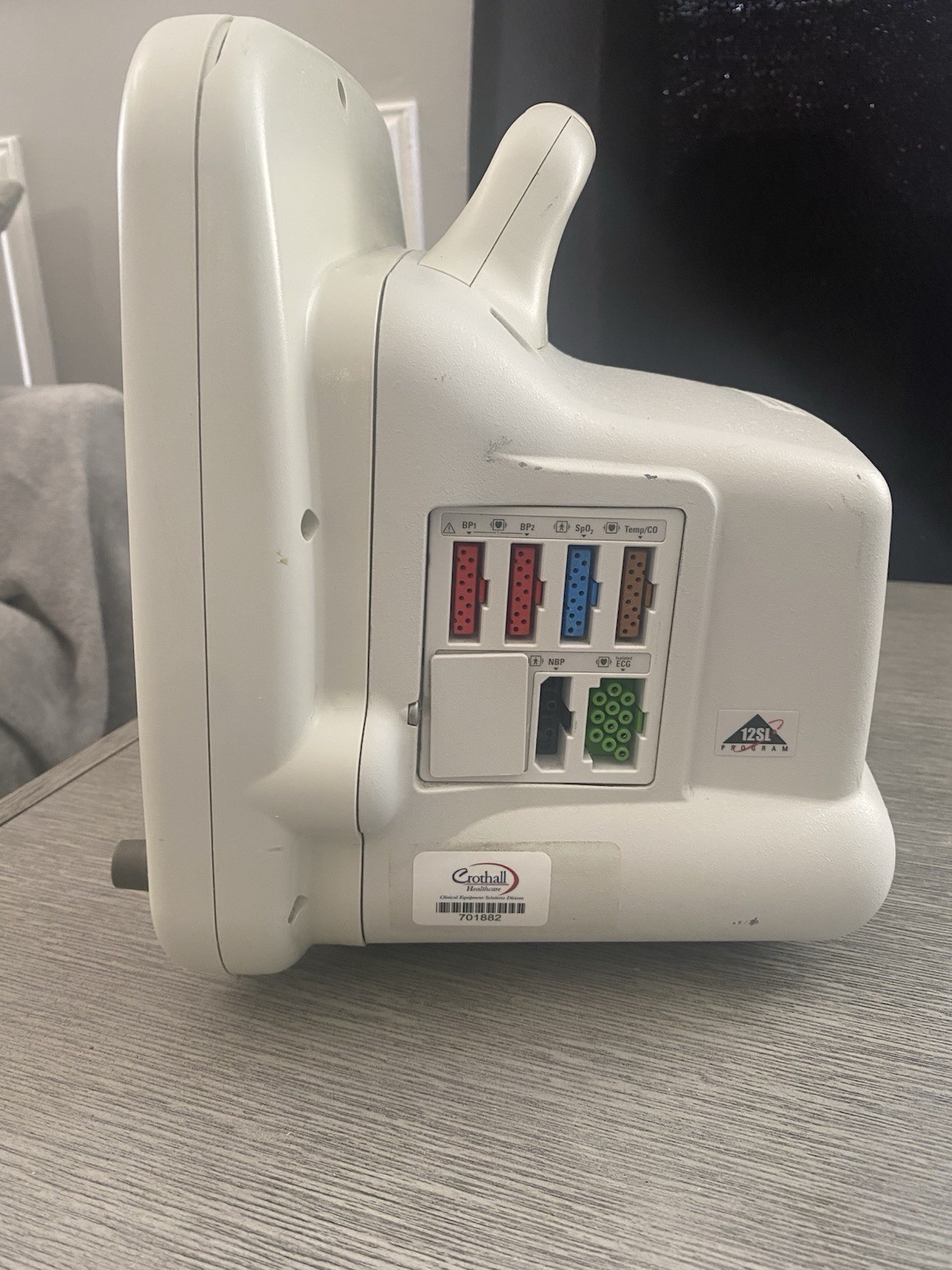 GE DASH 4000 Patient Monitor (with New compatible Leads ECG, NIBP, SPO2) Tested