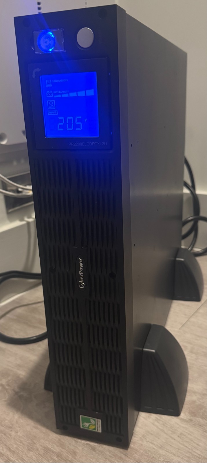 CyberPower PR2200ELCDRTXL2U Smart App Sinewave Series UPS System
