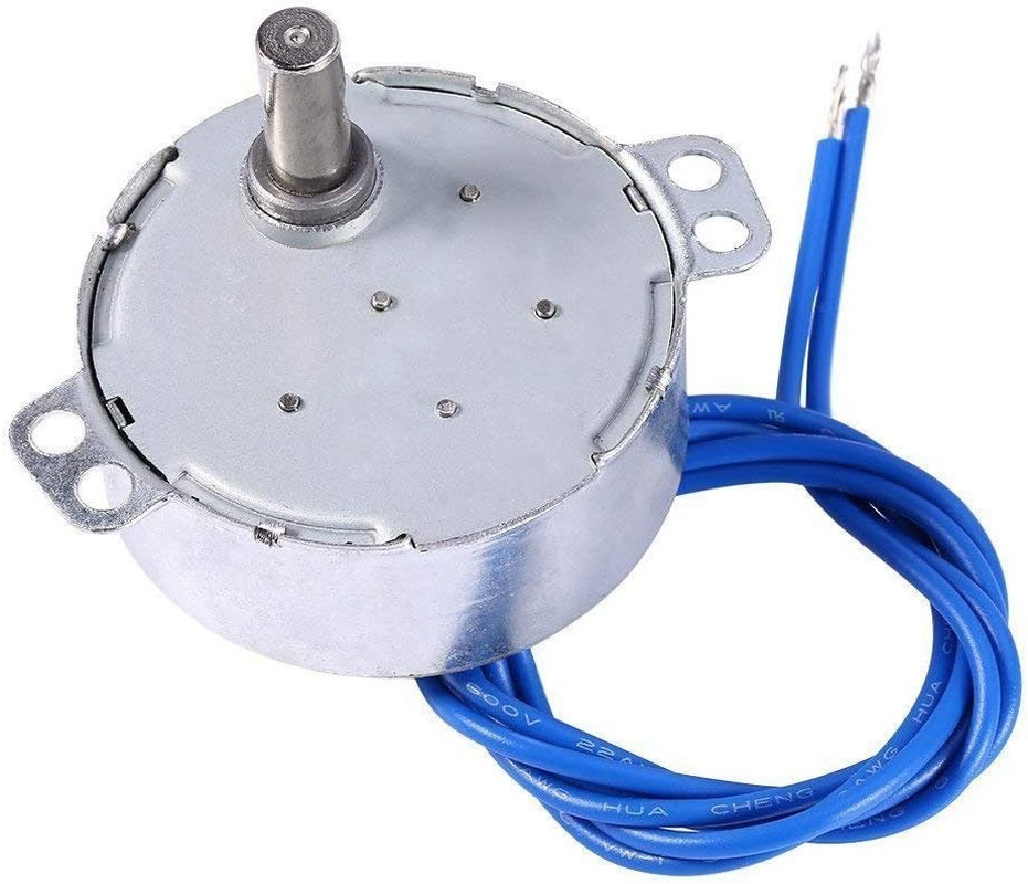2PCS Synchronous Synchron Motor 50/60Hz AC 100~127V 4W 2.5-3RPM/MIN CCW/CW for H