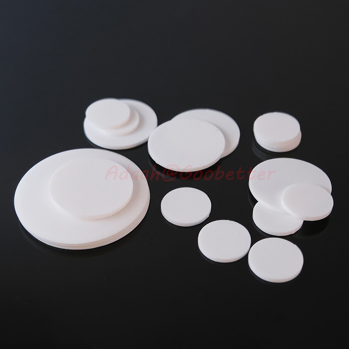 PTFE Discs Solid Round Sheet Pads Sealed Cushioning DN15 – DN800 Thickness 3mm