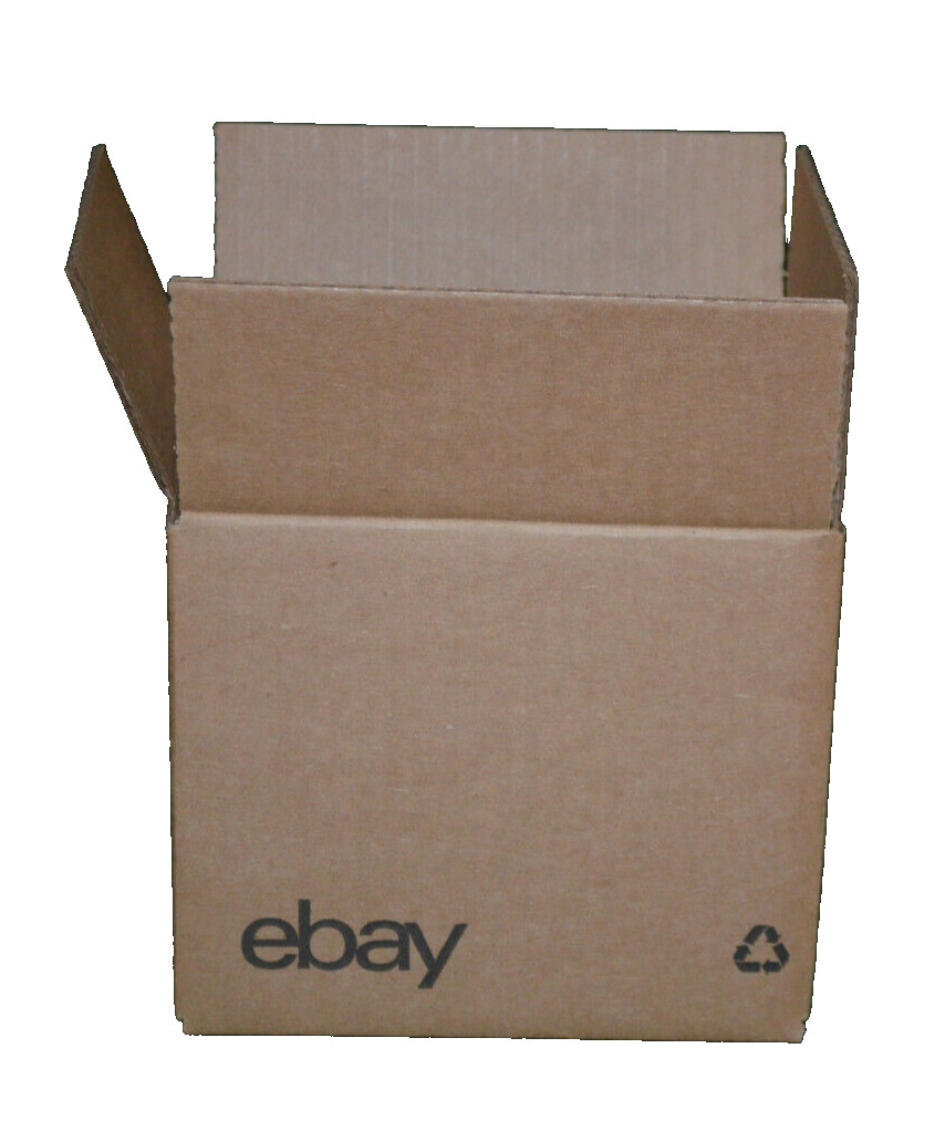 Ebay Boxes 10- 6″ x 4 3/4″ x 4 3/4″ – Black Logo