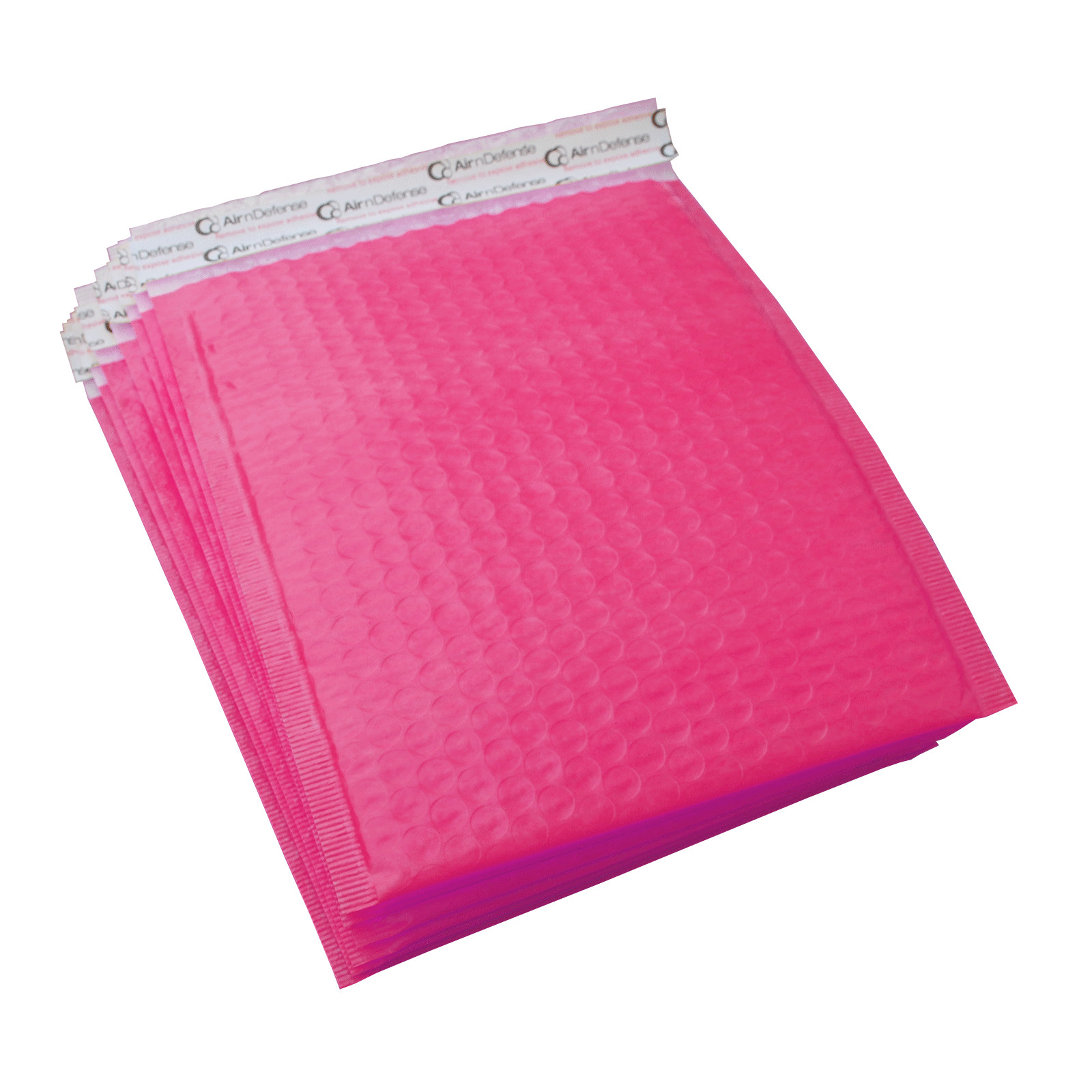 AirnDefense 200 #2 8.5X12″ Pink Poly Bubble Mailers Shipping Padded Envelope