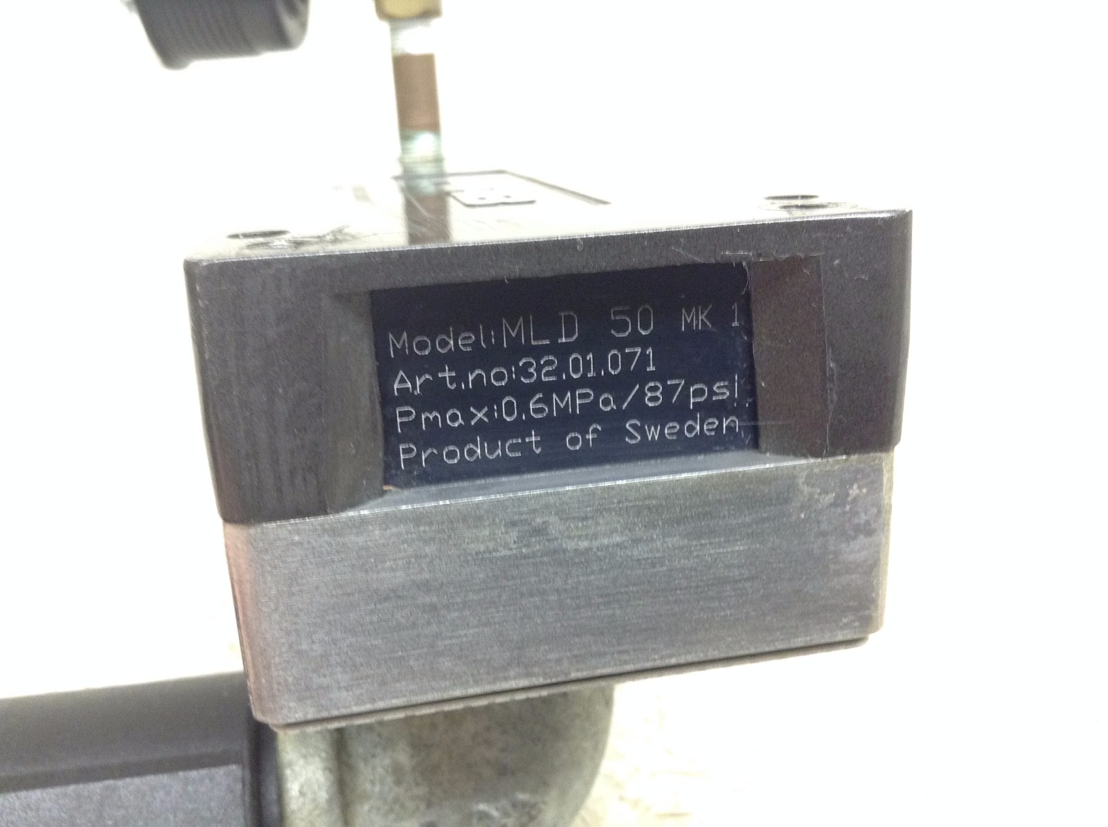Piab MLD 50 MK 1 32.01.071 Vacuum Pump Assembly MLD50MK1 32.16.002