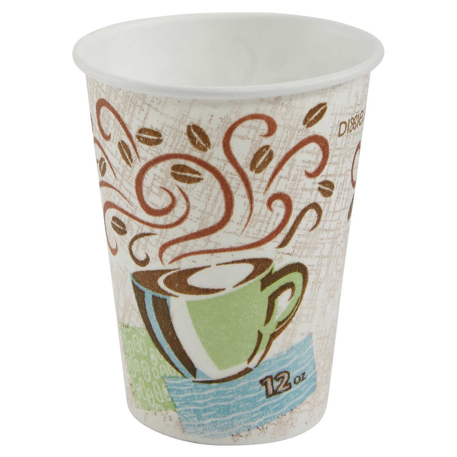 DIXIE CUPS CUP PAPER COFFEE HOT 12 OZ OUNCES TO GO PERFECTOUCH 5342DX 500 COUNT