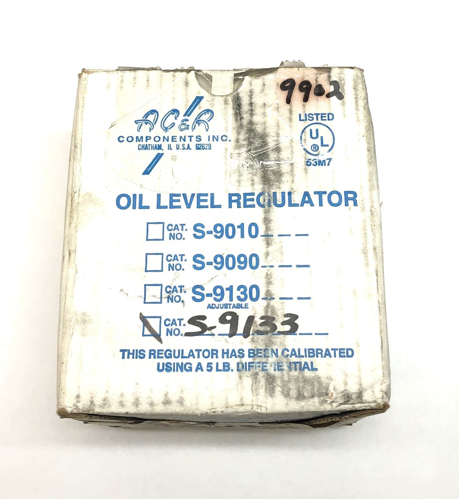 AC&R Components Single Port Adjustable Oil Level Regulator S-9133 NOS
