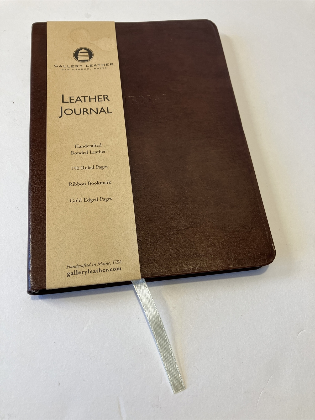 Gallery Leather Co. Inc. Desk Journal (Ruled) – 8″ x 5.5″ Printed in Korea