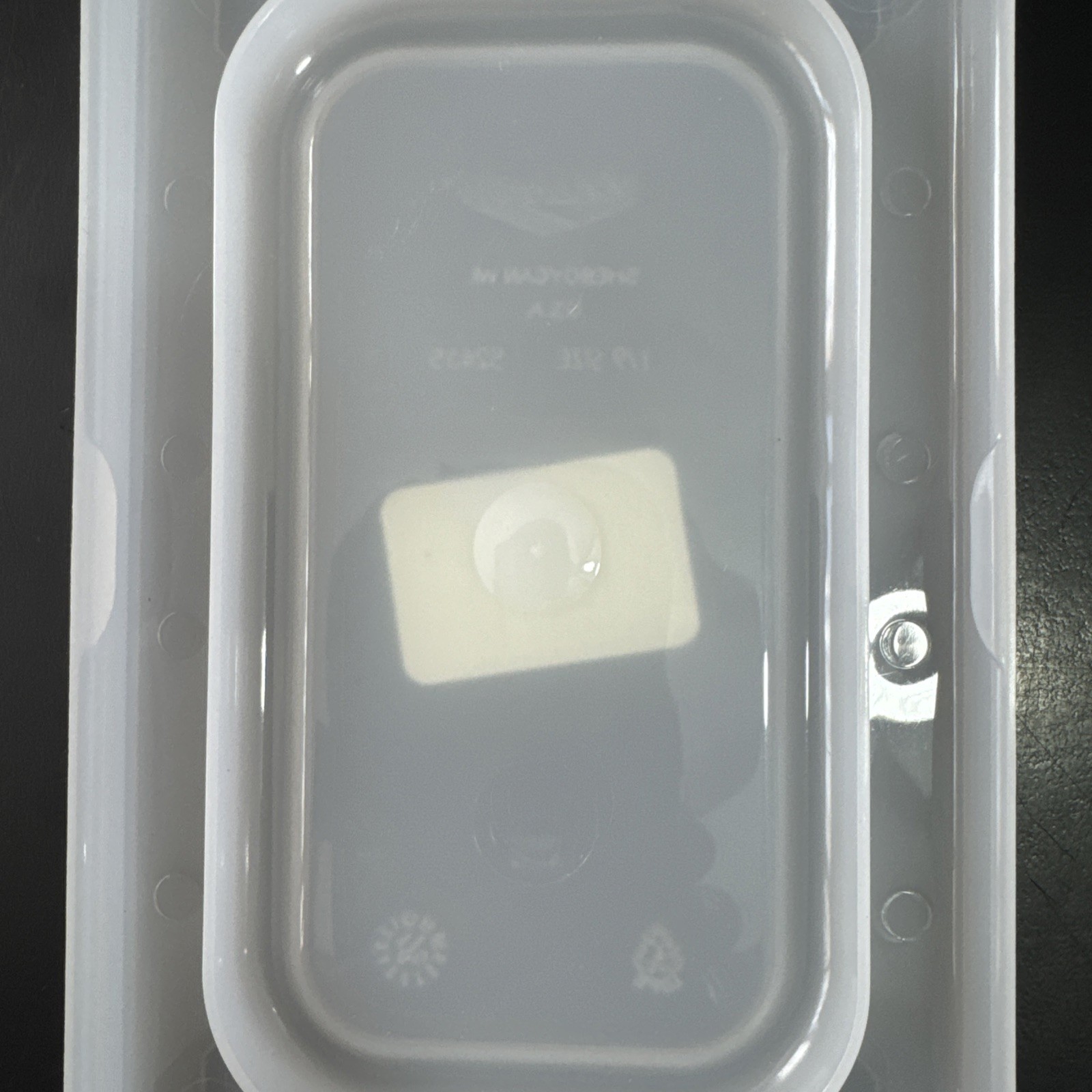 Vollrath 52435 Super Pan V 1/9 Size Flexible Pan Lid