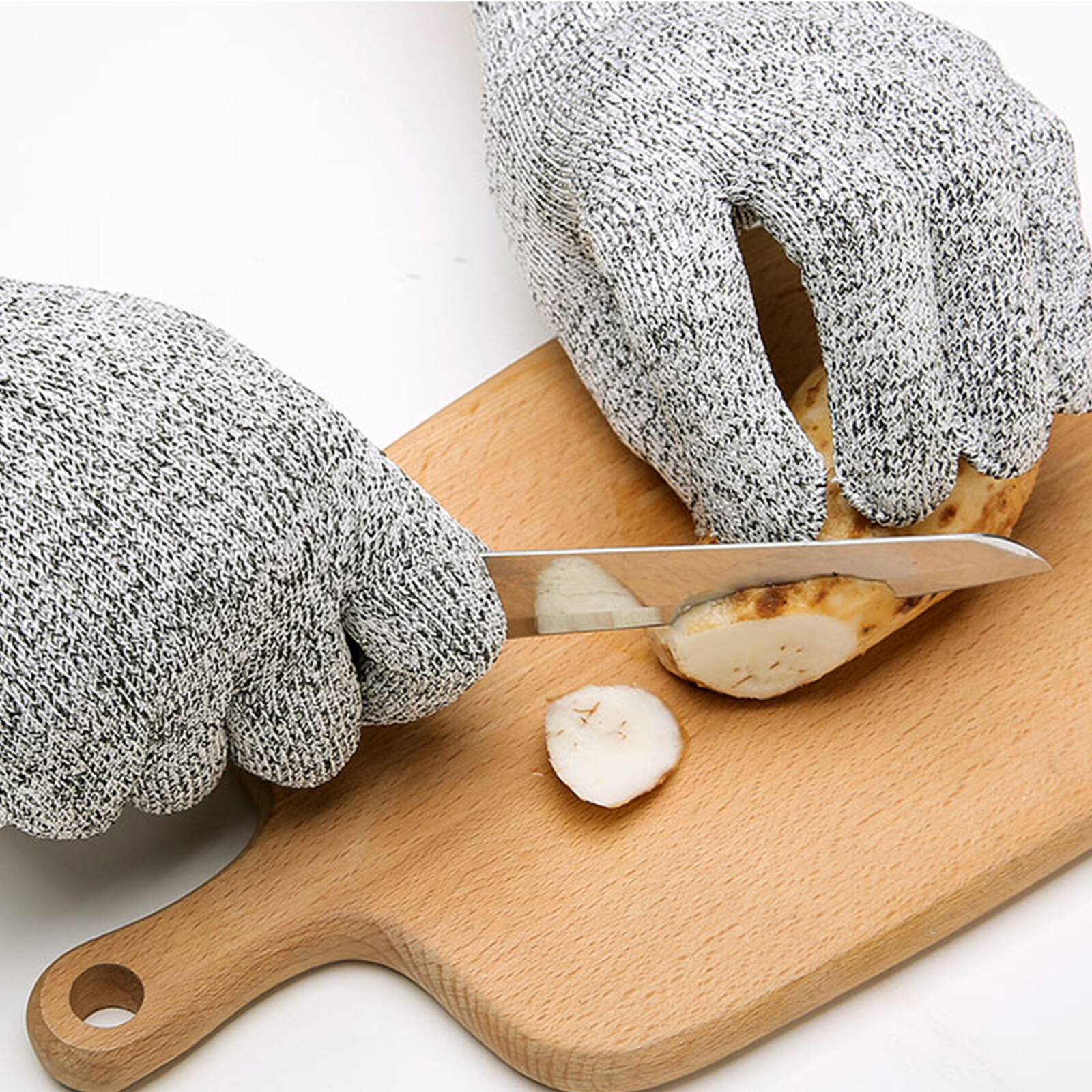 Lot Cut Proof Stab Resistant Butcher Gloves Safety Glove Kitchen L5 Protection