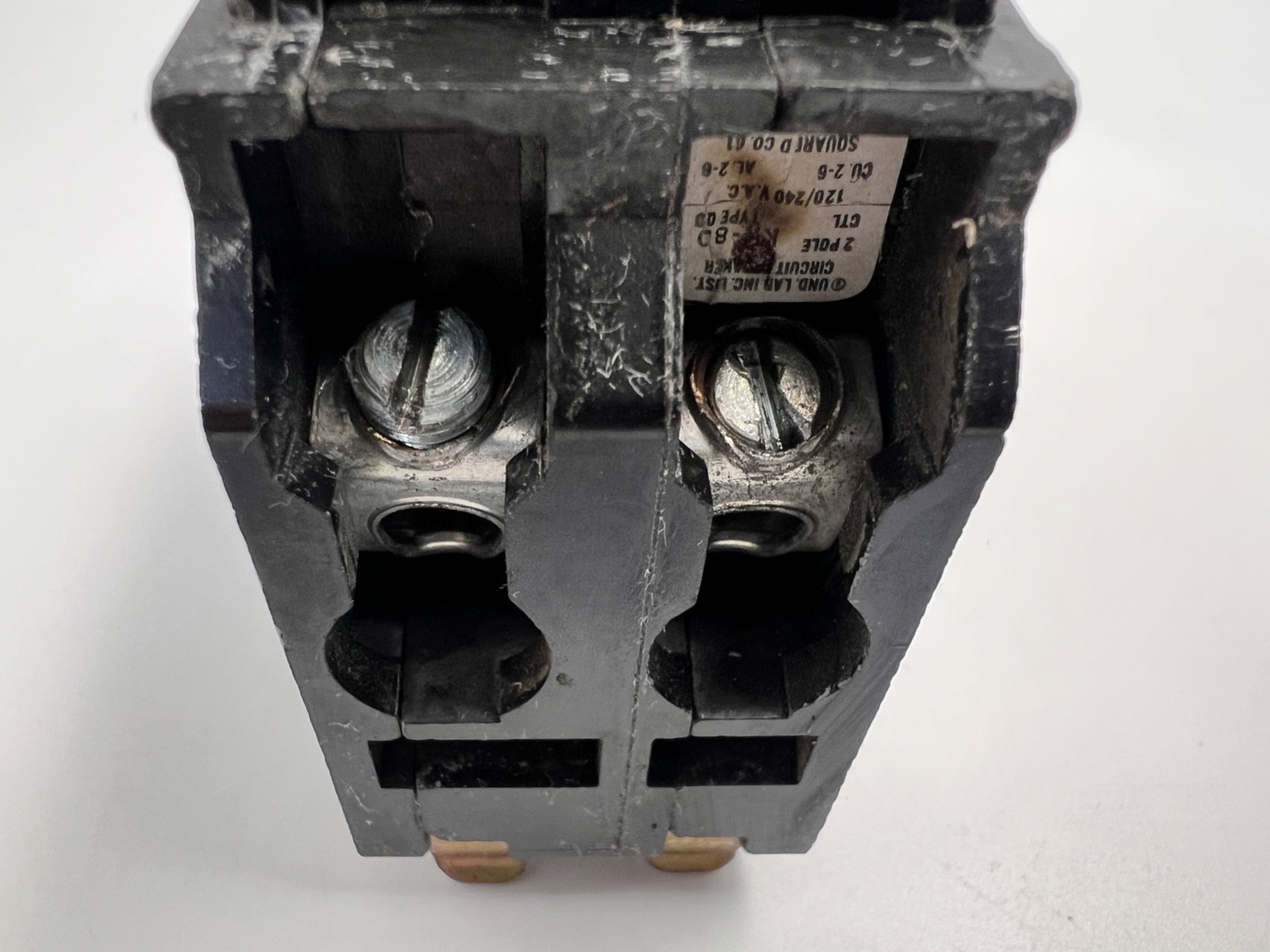 Square D QO260 2 Pole 60 Amp 120/240V Circuit Breaker Type QO