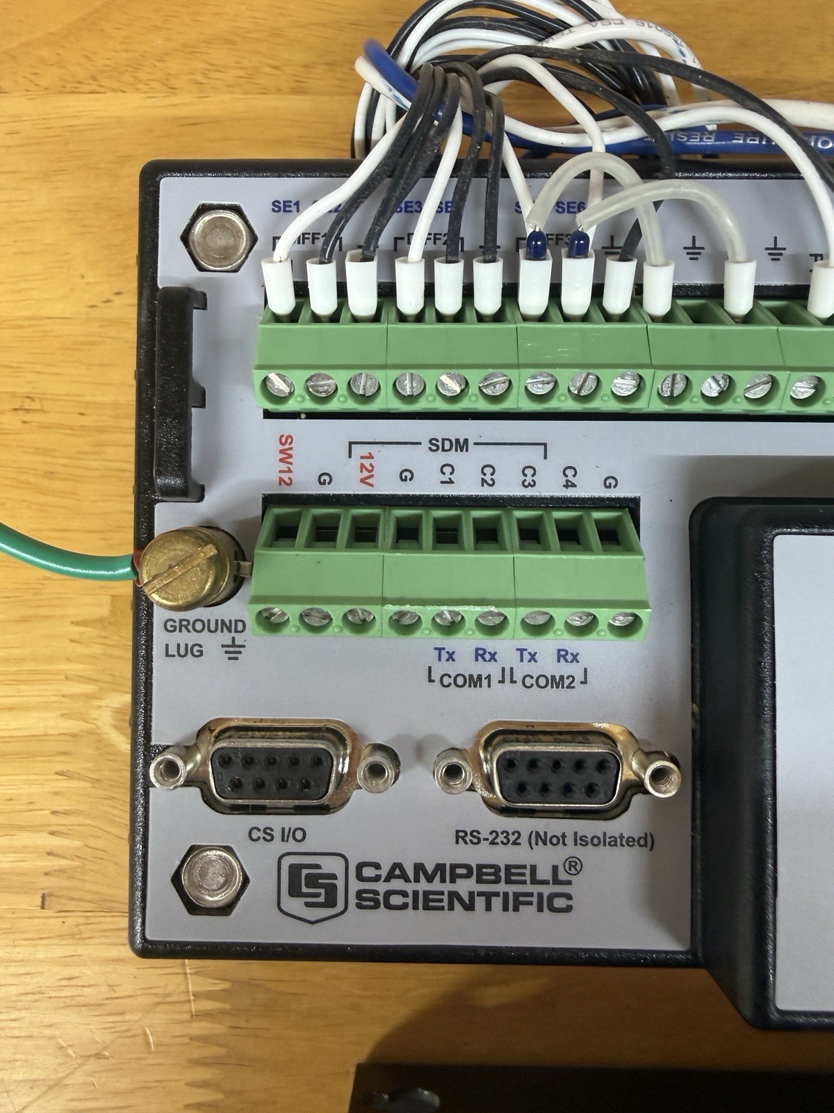 Campbell Scientific CR800 Datalogger w/ NL201 Network Link, 16-Ch RS-232