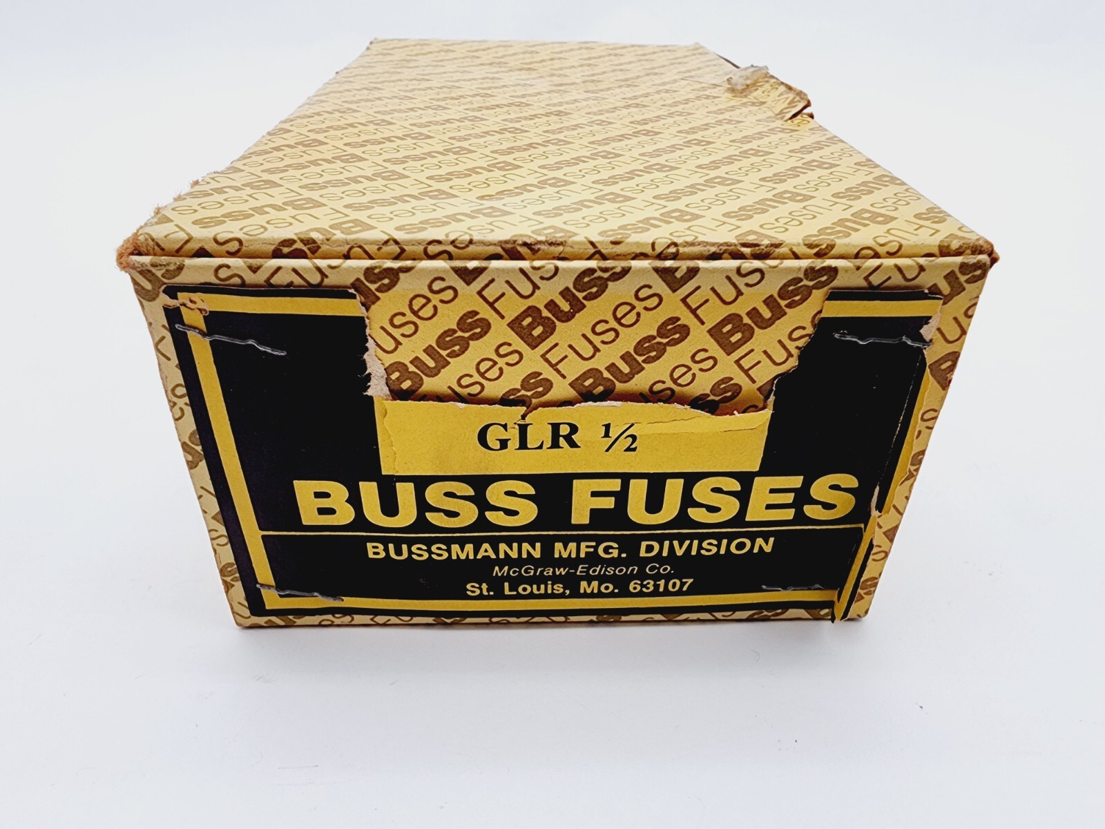 Bussmann GLR-1/2 Fast Acting Non-Rejecting Miniature Fuse 1/2A 300V – Lot of 5