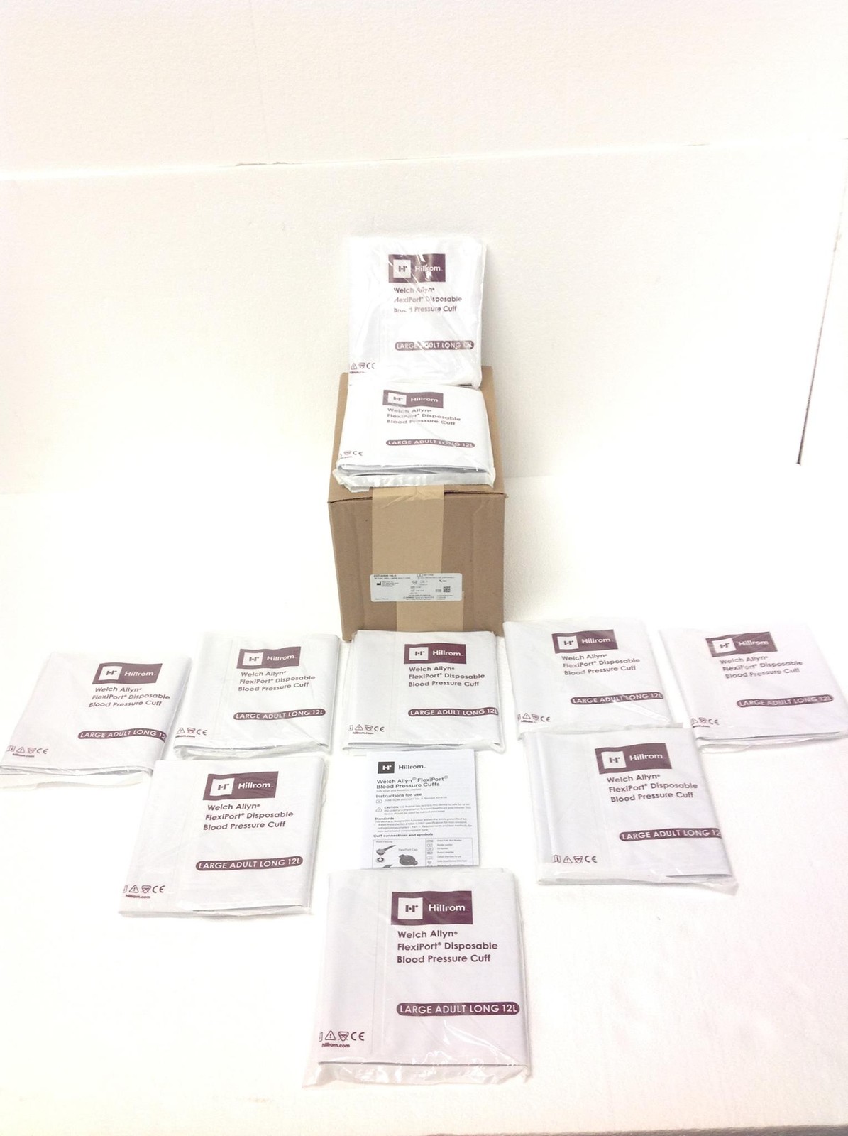 NEW 20x Welch Allyn Blood Pressure Cuff Vinyl LARGE Adult 32-43cm FREE SHIPPING
