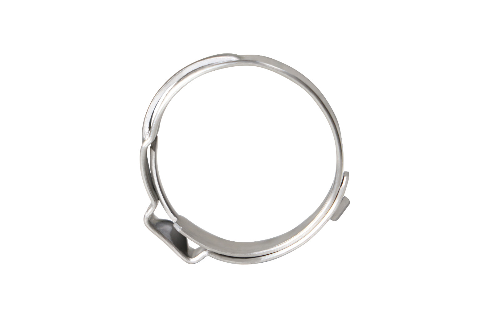 100 Pieces 1″ Stainless Steel Pex Cinch Clamps, 1 Inch Stainless Steel Ring