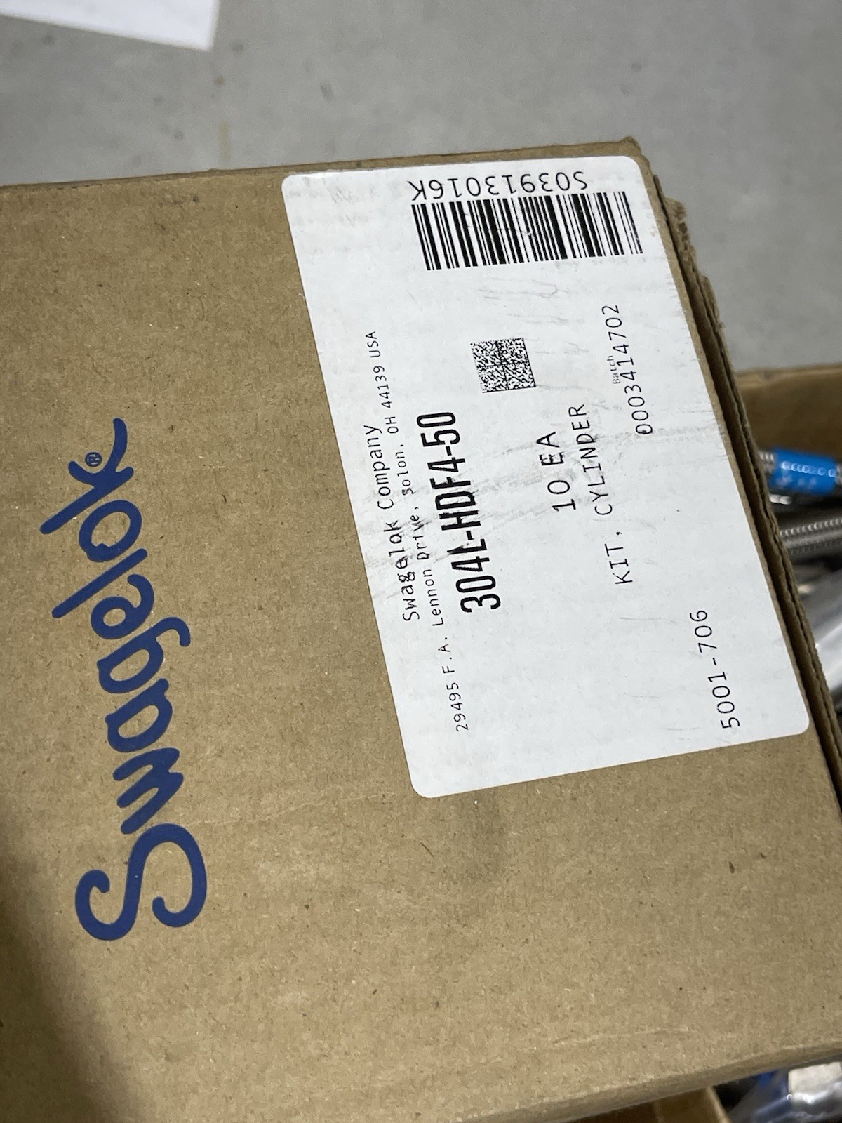 Lot Of Swagelok Fittings, Hoses, Valves, Filters, SS Stainless Steel, HC C-276