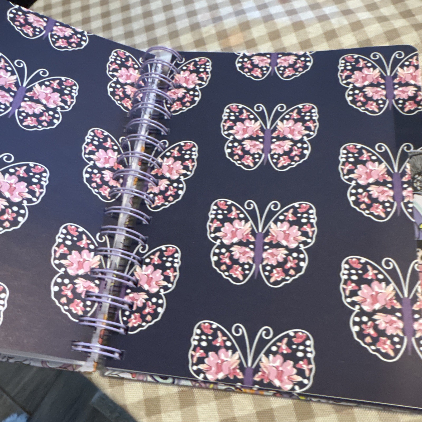 Vera Bradley Non-Dated Large Spiral Planner MADDALENA PAISLEY SOFT 12 Months NIB