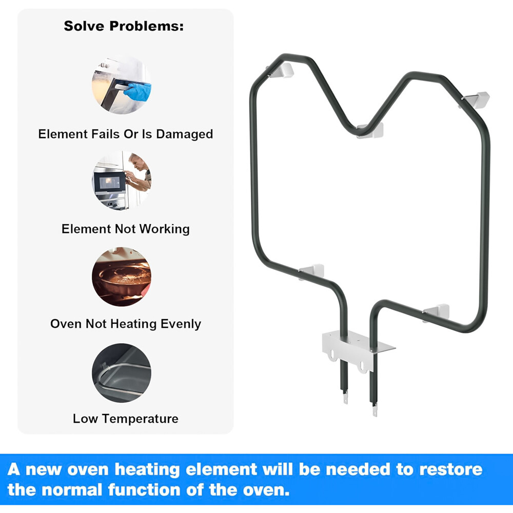 Upgraded PJ010004 Range Oven Bake Element Fit Viking DEDO200 AP3160650 814193