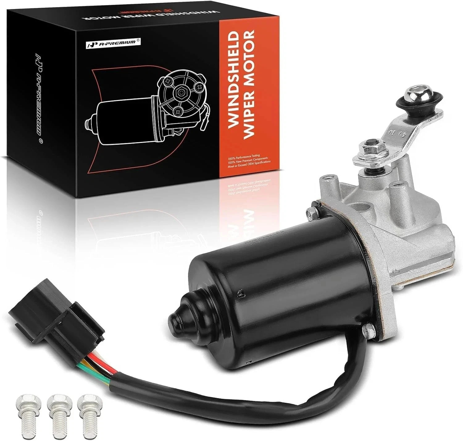 Front Windshield Wiper Motor Without Washer Pump Compatible with Sport Util