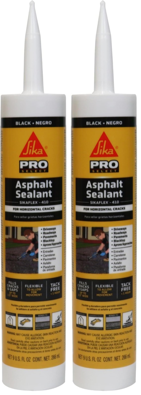 Self-Leveling Asphalt Sealant – Black Hybrid Crack Filler for Driveways & Roads