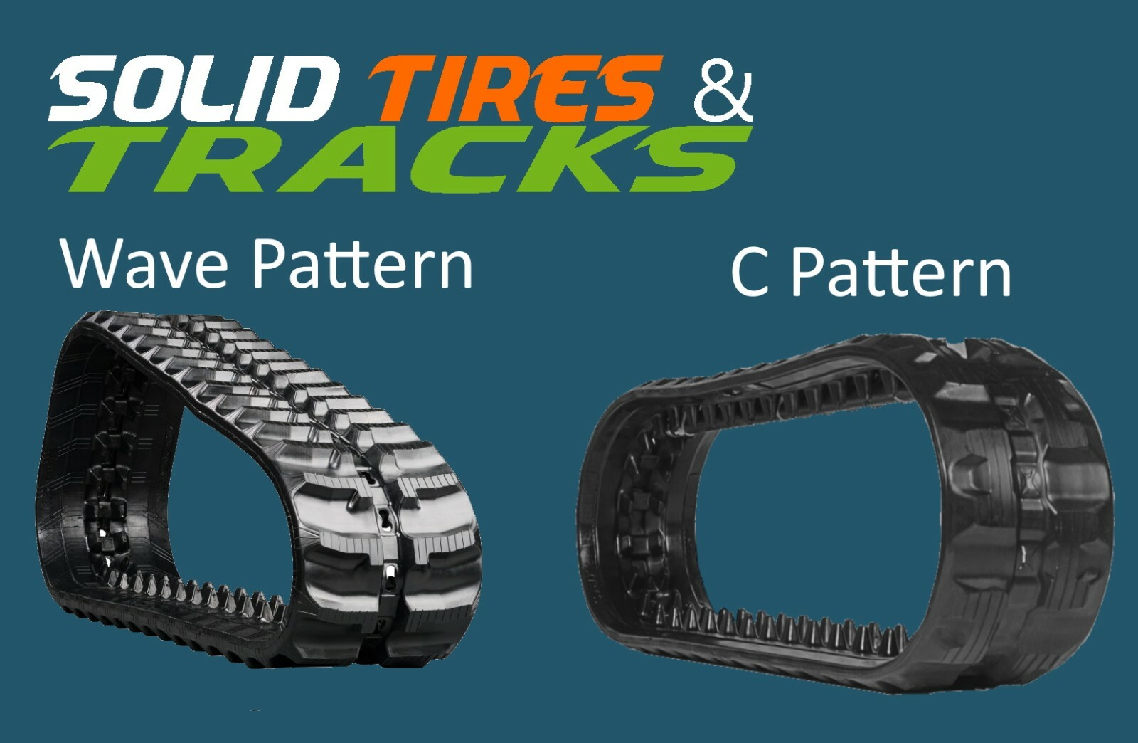 2 Aftermarket Tracks 180x72x39 fits Bobcat E10, MT50, MT55, E8, MT52, E10