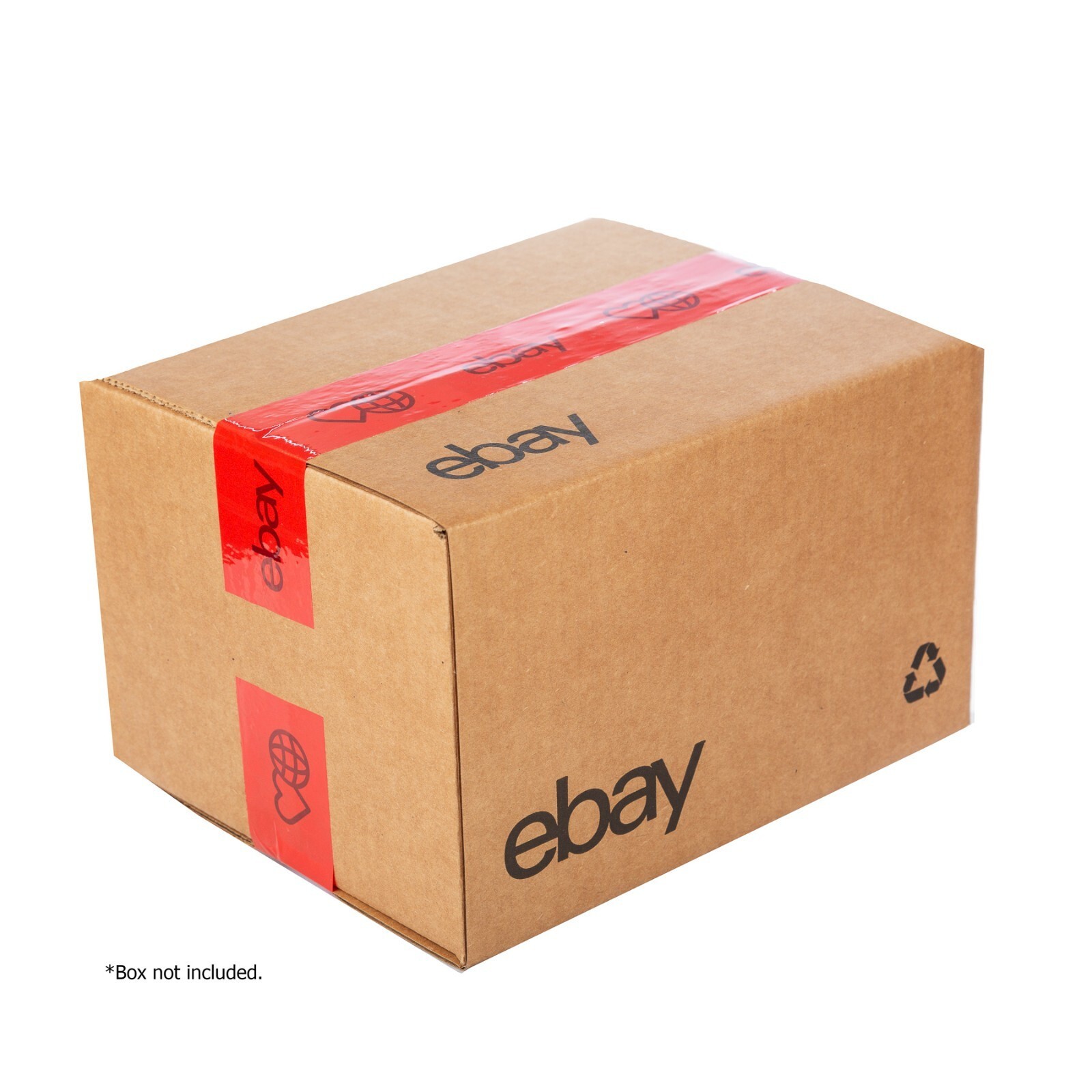 One Roll 2″ x 75 yds Official eBay Branded Shipping Packing Package Carton Tape
