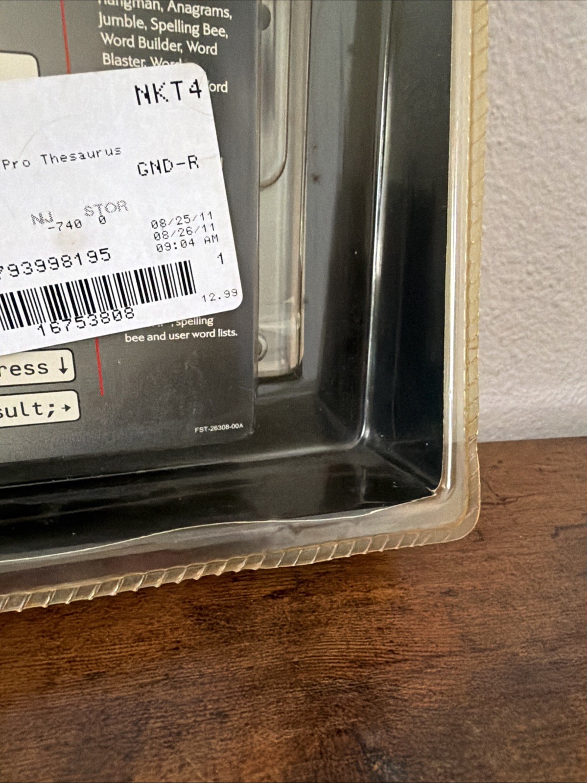 Franklin Spelling Ace Pro & Puzzle Solver SA-309 – Sealed (Listed as Used)