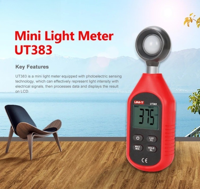 Mini Lux Meter, Digital Lux Meter, Brightness Photometer, Sound Level Meter