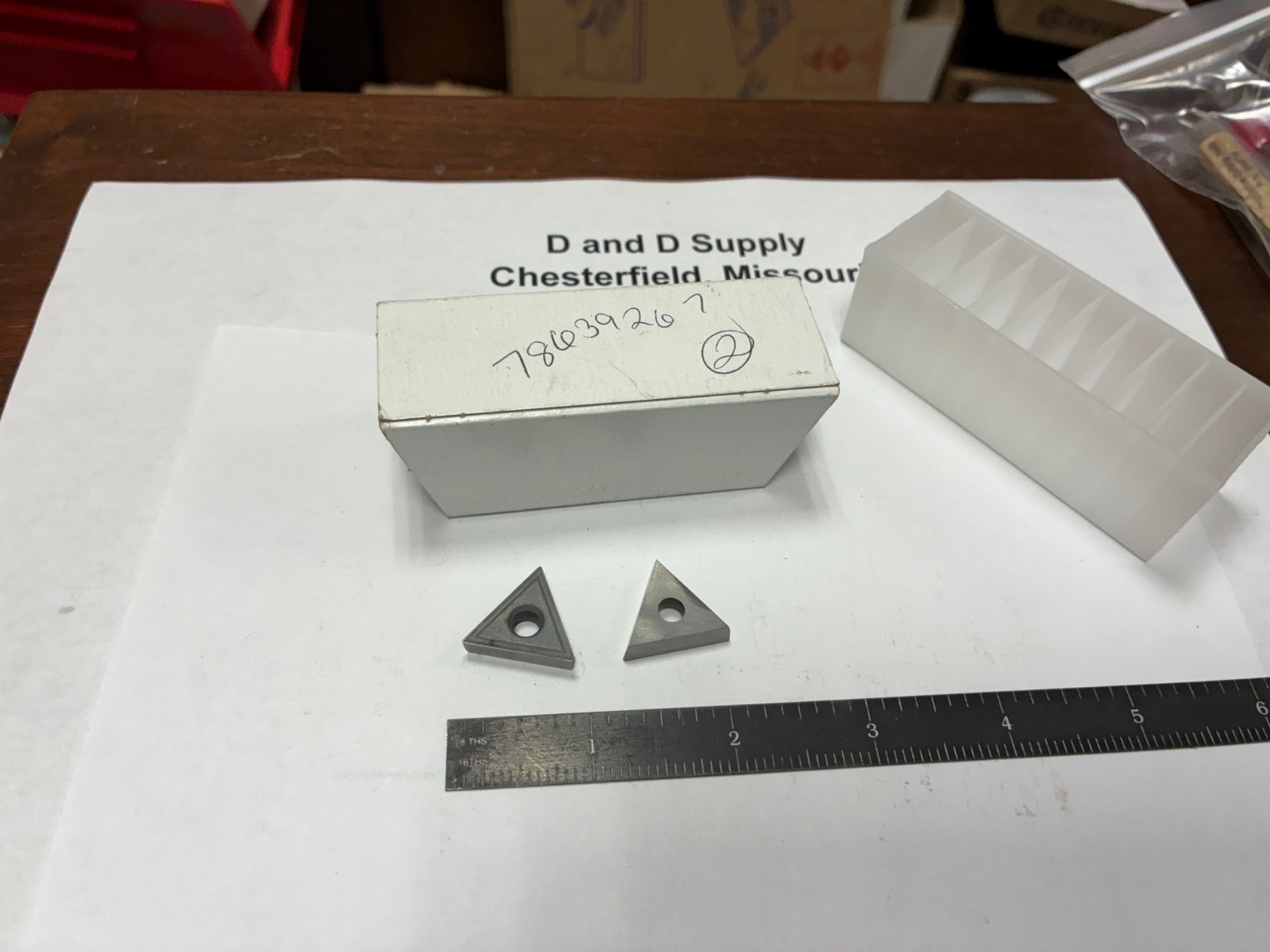 Lot of 2, MSC Value Collection 41828, TT431 Grade I22, Carbide Turning Inserts
