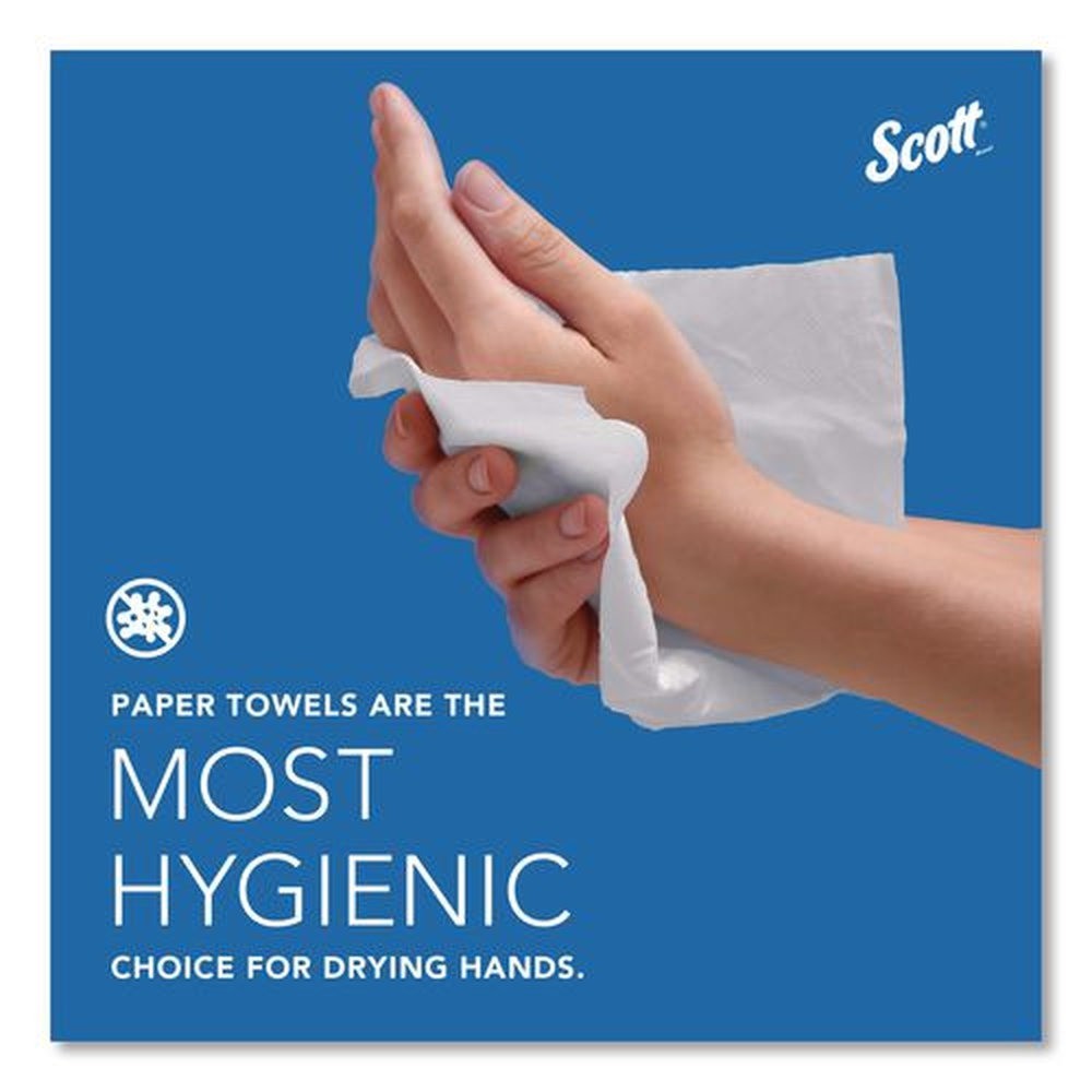 Scott 56158 8″ x 800′ 1-Ply Hard Roll Paper Towels – White (6/CT) New