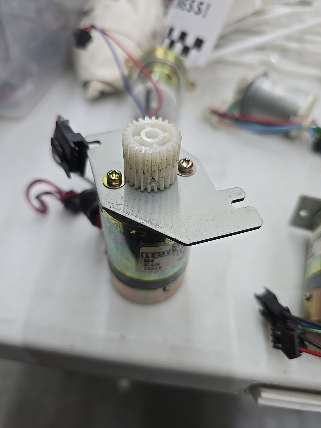 Copal DC Servo Motors with Encoder Feedback LC38RM-009-500 12FM