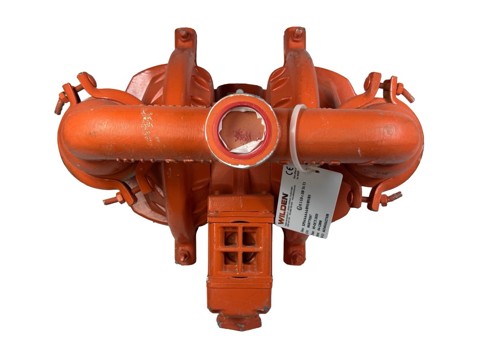 WILDEN 04-12898 AIR-OPERATED DOUBLE-DIAPHRAGM AODD PUMP PRO-FLO 1.5″ ALUMINUM
