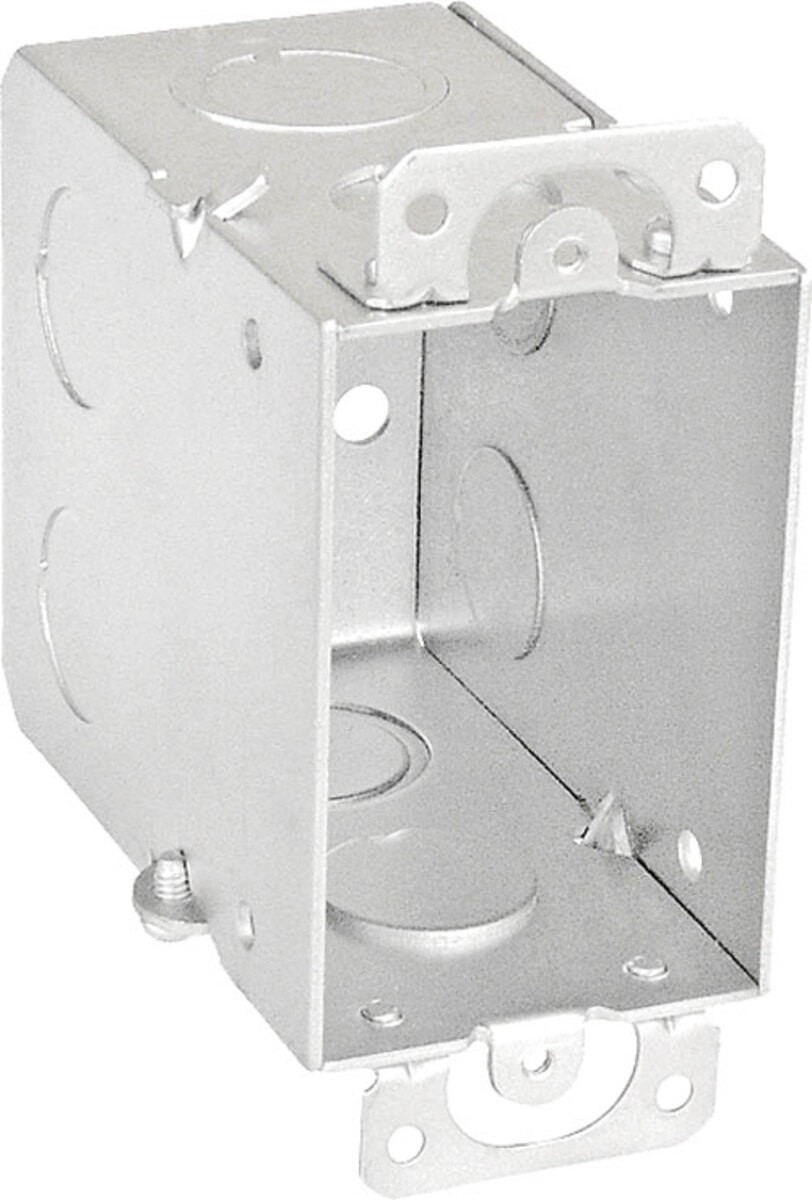 Southwire G603 3-1/2″ Deep Switch Box Steel Electrical Junction Box
