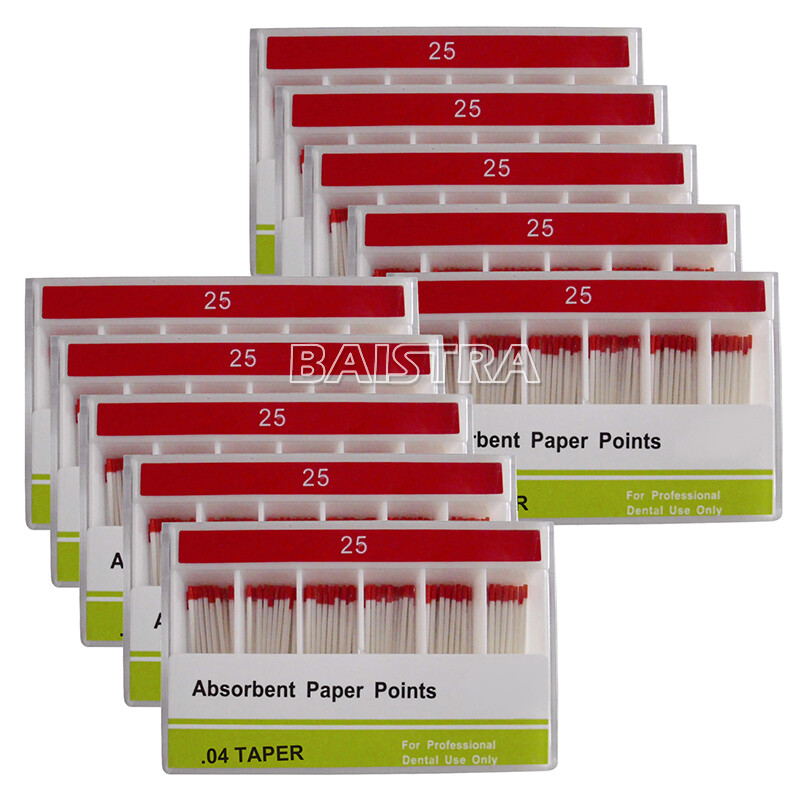 $2.99 Dental Endodontic Absorbent Paper Points Taper 0.04/ 0.02 /0.06 15#-40#