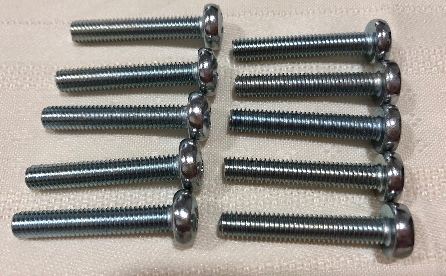 10 Screws – 1.51 inches Length X 0.18 in Diameter