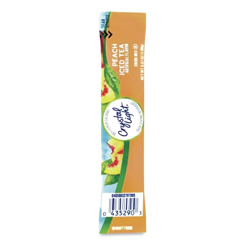Crystal Light 79700 0.09 oz. Flavored Drink Mix – Peach Tea (30/Box) New