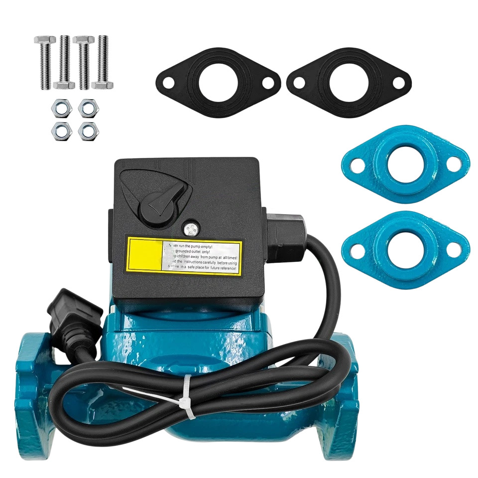 New For Taco 0014-F1 Cast Iron Circulator Pump 1/8HP 115V 3250RPM 125PSI 0-32GPM