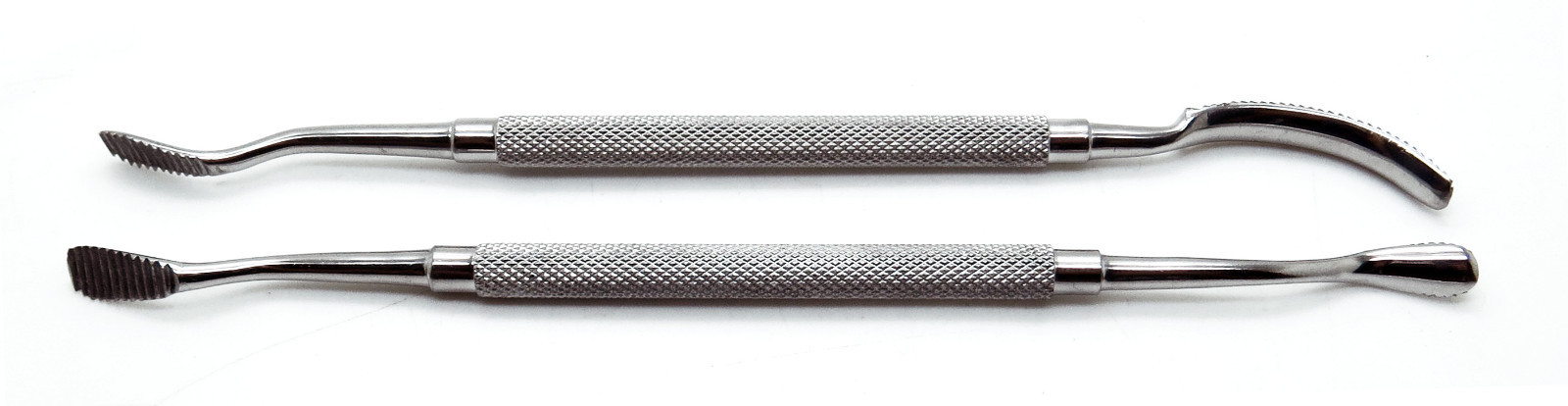 2 Pcs Dental Bone File # 12 and # 45 Double Ended Surgical Premium Instruments