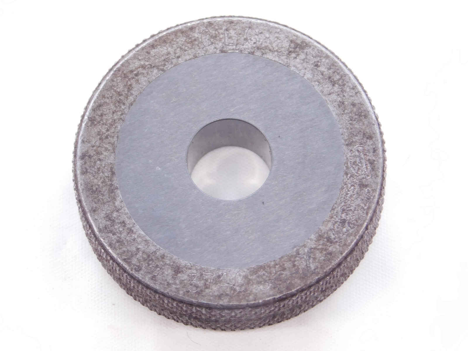 .3740 CL Y CARBIDE MASTER PLAIN BORE RING GAGE .3750 -.0010 3/8 9.500 mm .374