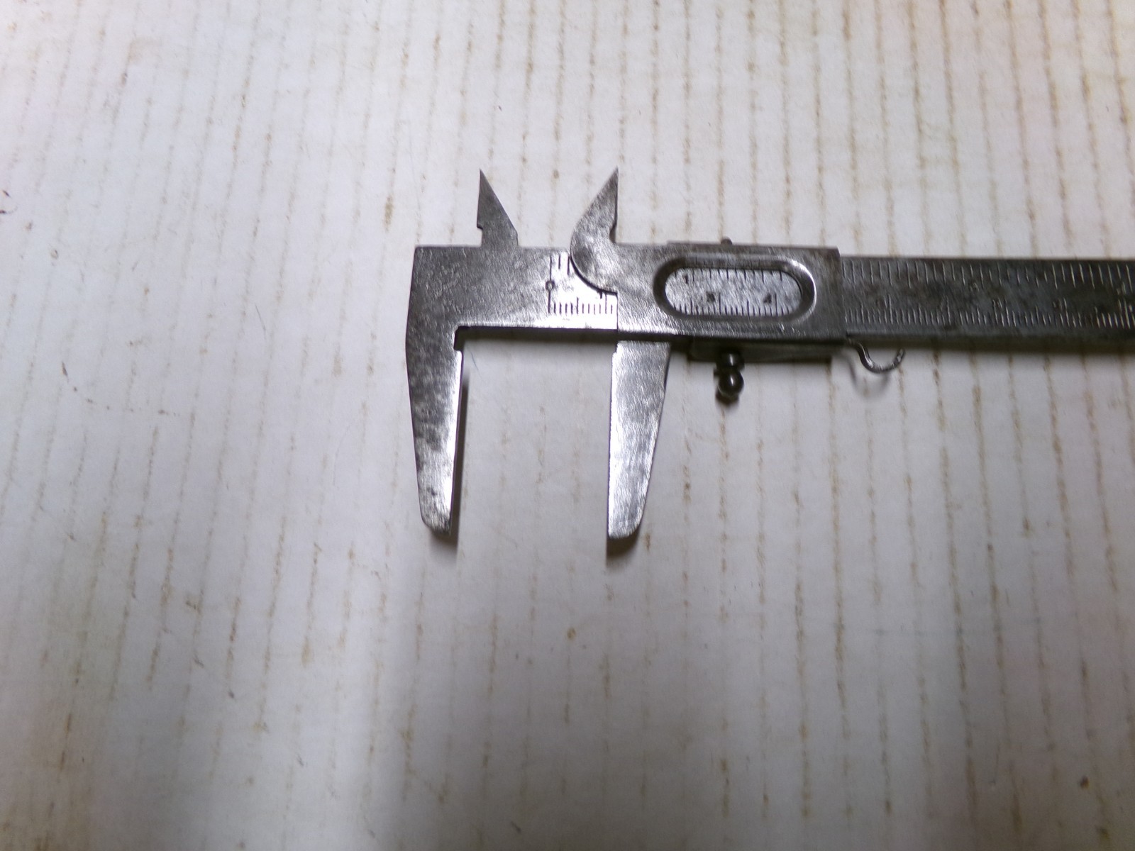 Vernier Caliper Machinist Tool 0-12cm Made In Spain Vintage Tool